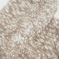 Snow Peak Garagara Socks in Brown thumbnail