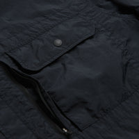 Snow Peak Garment Dyed Convertible Shirt in Black thumbnail