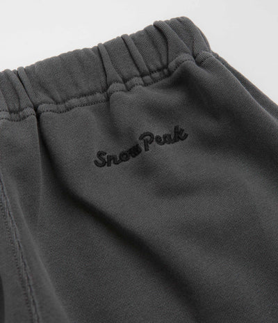 Snow Peak Garment Dyed Pants in Charcoal