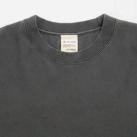 Snow Peak Garment Dyed Sweatshirt in Charcoal thumbnail