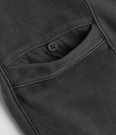 Snow Peak Garment Dyed Sweatshirt in Charcoal