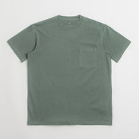Snow Peak Garment Dyed T-Shirt in Dark Green thumbnail