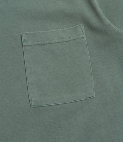 Snow Peak Garment Dyed T-Shirt in Dark Green