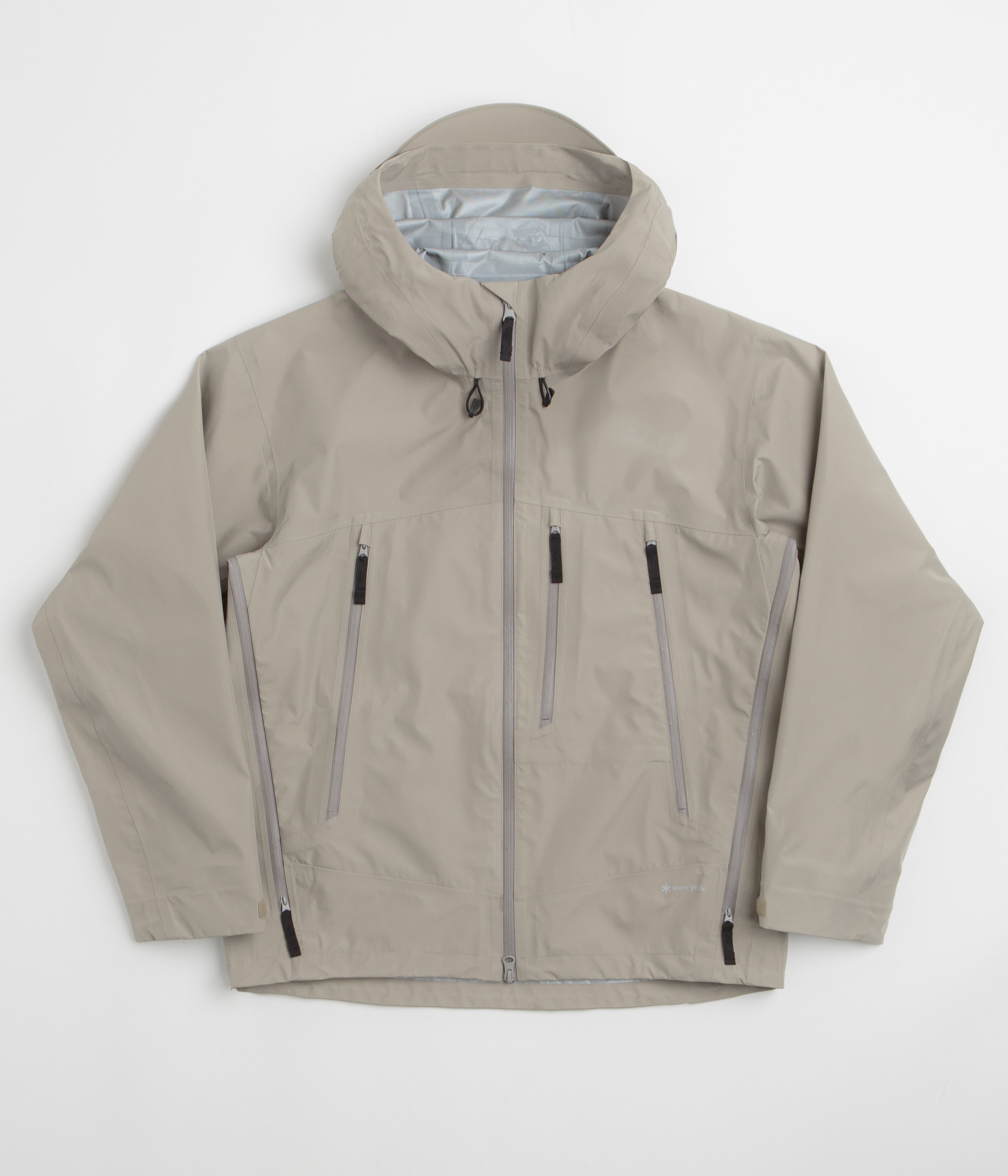 Snow Peak Gore-Tex Rain Jacket - Greige