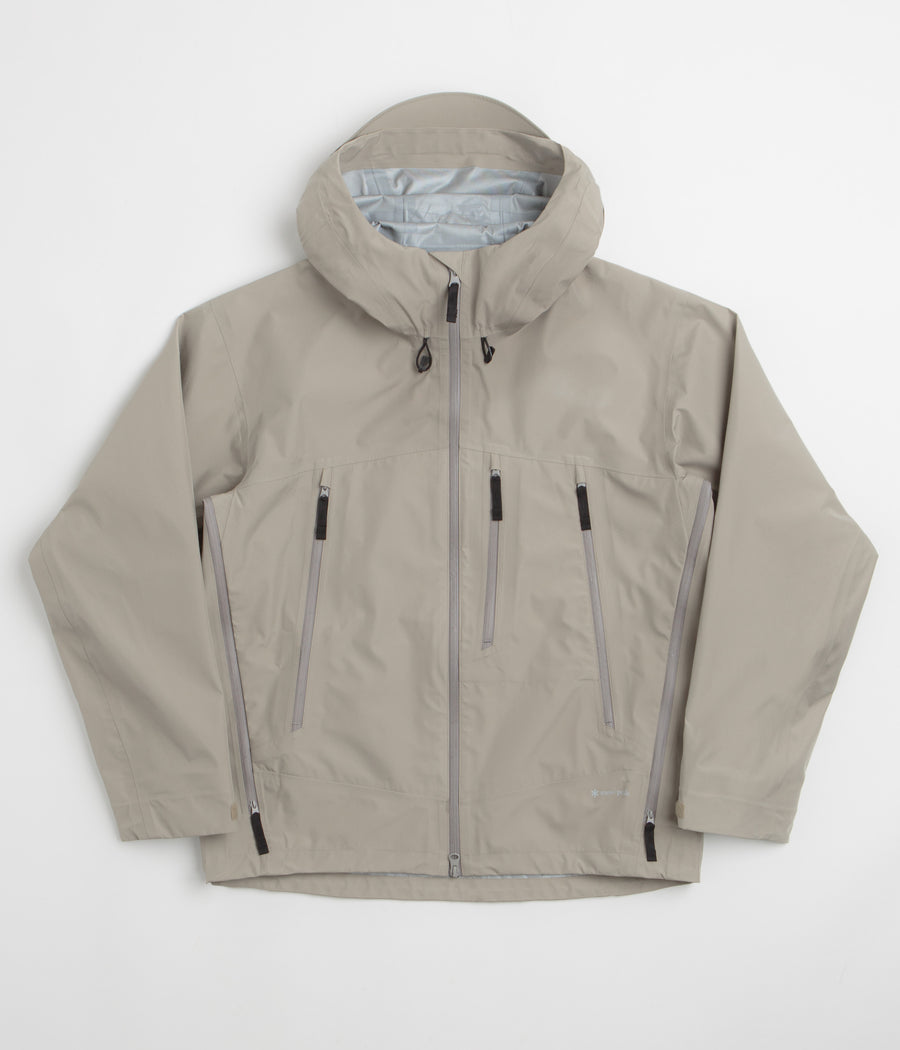 Snow Peak Gore-Tex Rain Jacket - Greige