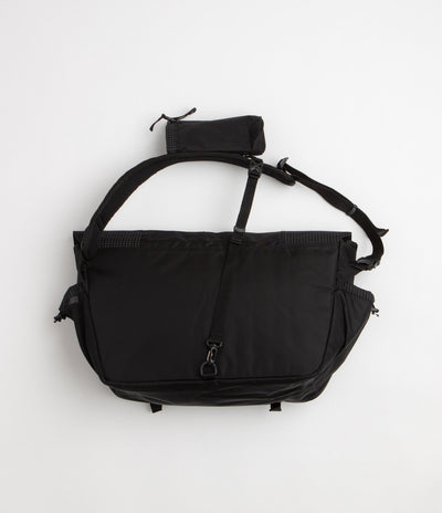 Snow Peak Grid Messenger Bag - Black