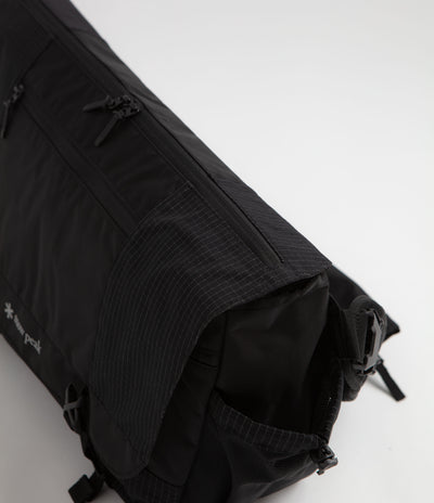 Snow Peak Grid Messenger Bag - Black