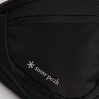 Snow Peak Grid Sling Bag - Black thumbnail