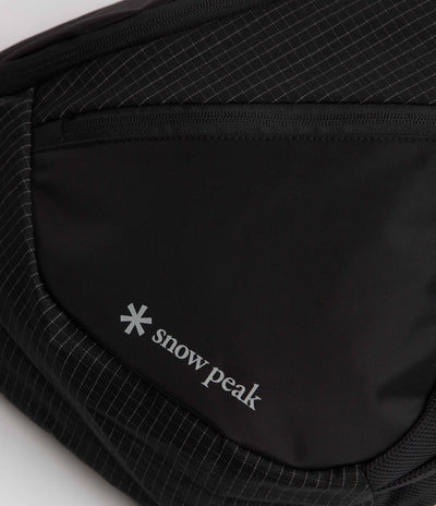 Snow Peak Grid Sling Bag - Black