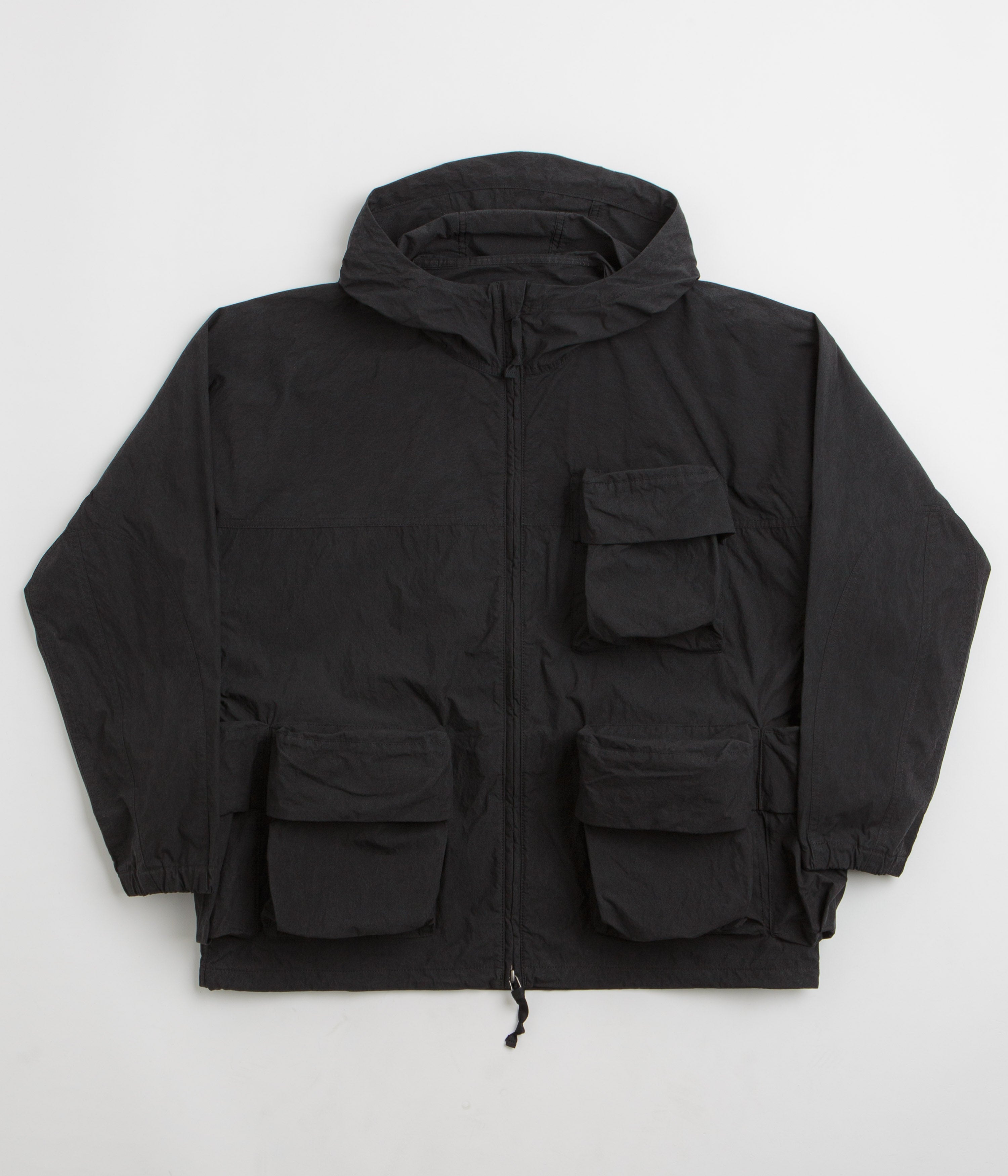 Snow Peak Indigo C/N Parka in Black