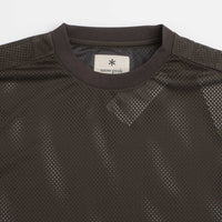 Snow Peak Insect Shield Mesh Long Sleeve T-Shirt in Black thumbnail