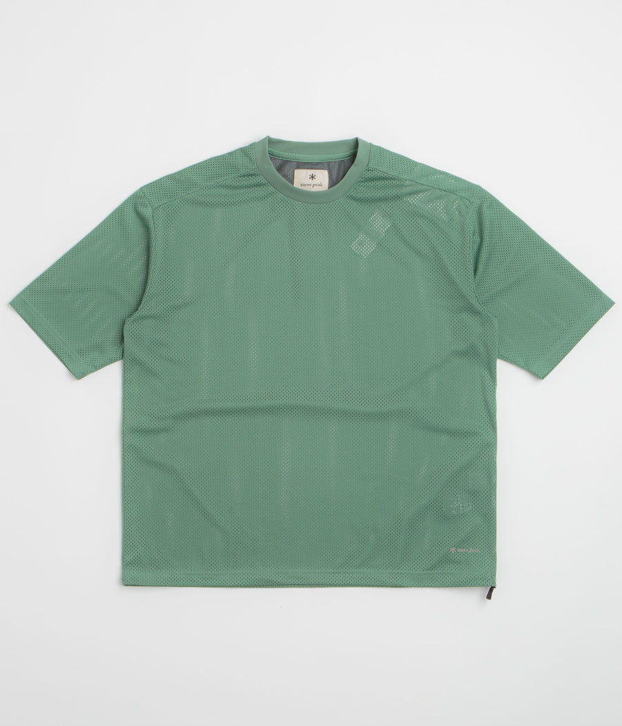 Snow Peak Insect Shield Mesh T-Shirt in Foliage