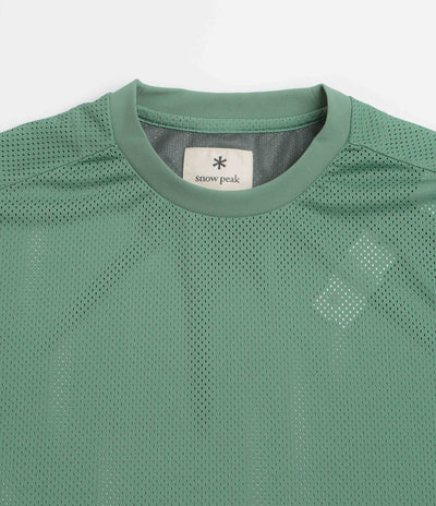 Snow Peak Insect Shield Mesh T-Shirt in Foliage