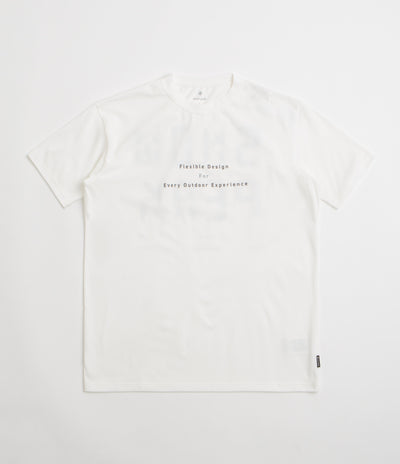 Snow Peak Jikaro Firering Table T-Shirt in Off White