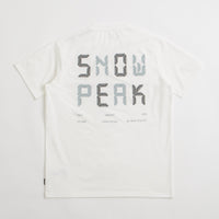 Snow Peak Jikaro Firering Table T-Shirt in Off White thumbnail
