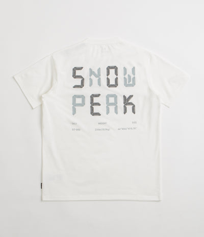 Snow Peak Jikaro Firering Table T-Shirt in Off White