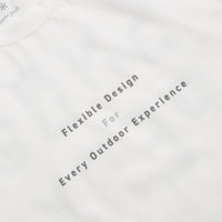Snow Peak Jikaro Firering Table T-Shirt in Off White thumbnail