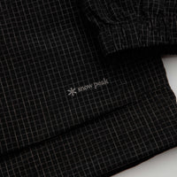 Snow Peak Kasuri Ripstop Jacket - Black thumbnail