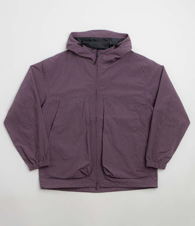 Snow Peak Kasuri Ripstop Jacket - Dark Purple