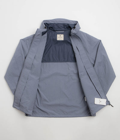 Snow Peak Kasuri Ripstop Jacket - Light Blue