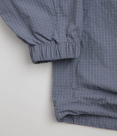Snow Peak Kasuri Ripstop Jacket - Light Blue