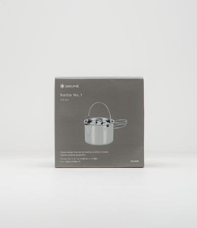 Snow Peak Kettle No.1 in Stainless Steel