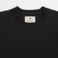 Snow Peak Knit Pullover Sweatshirt in Black thumbnail