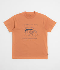Snow Peak Lantern Eye T-Shirt in Orange