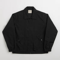 Snow Peak Light Dobby Cloth Harrington Jacket in Black thumbnail