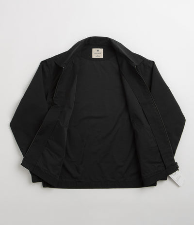 Snow Peak Light Dobby Cloth Harrington Jacket in Black