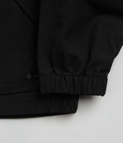 Snow Peak Light Dobby Cloth Harrington Jacket in Black