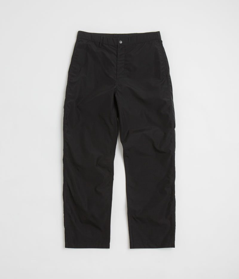 Snow Peak Light Mountain Cloth Pants in Black
