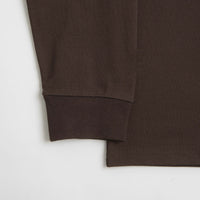 Snow Peak Living With Nature Long Sleeve T-Shirt in Dark Brown thumbnail