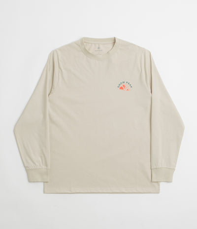 Snow Peak Living With Nature Long Sleeve T-Shirt - Ivory