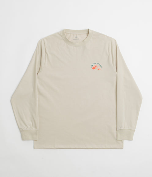 Snow Peak Living With Nature Long Sleeve T-Shirt - Ivory