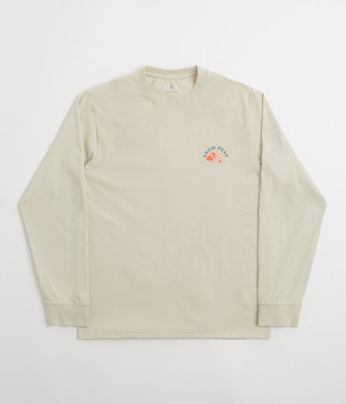 Snow Peak Living With Nature Long Sleeve T-Shirt - Ivory