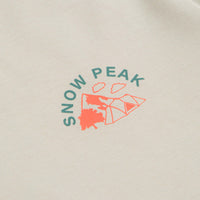 Snow Peak Living With Nature Long Sleeve T-Shirt - Ivory thumbnail
