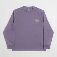 Snow Peak Living With Nature Long Sleeve T-Shirt in Purple thumbnail