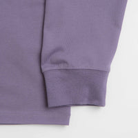 Snow Peak Living With Nature Long Sleeve T-Shirt in Purple thumbnail
