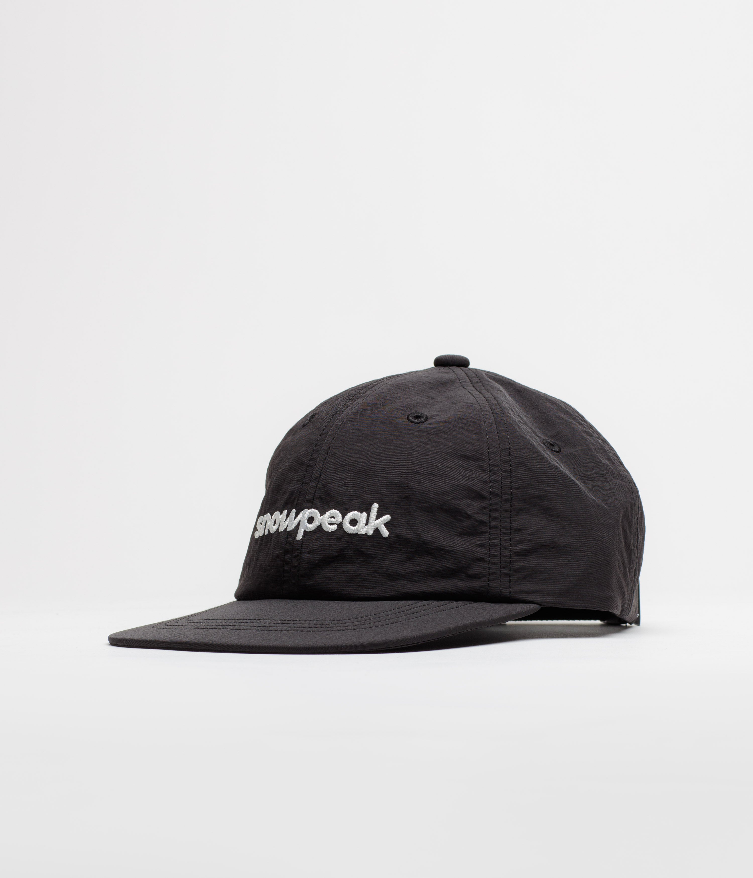Snow Peak Logo Design Cap in Black