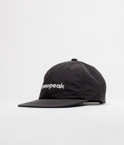 Snow Peak Logo Design Cap - Black