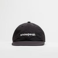 Snow Peak Logo Design Cap in Black thumbnail