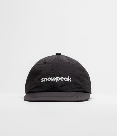 Snow Peak Logo Design Cap in Black