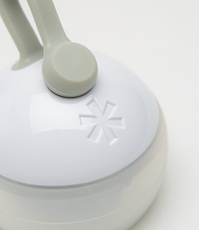 Snow Peak Mini Hozuki Lantern in Snow