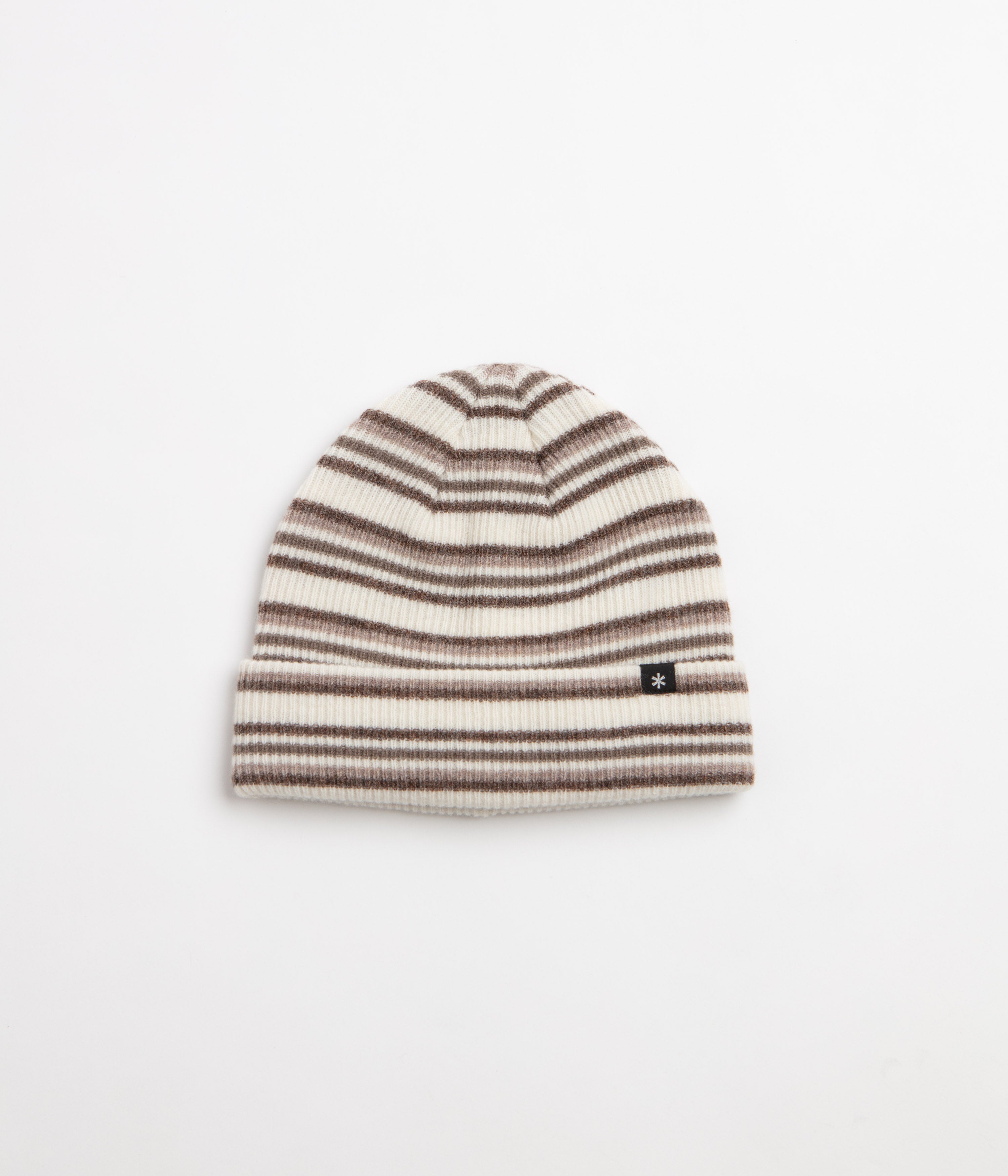Snow Peak Multi Stripe Knit Beanie - Ivory