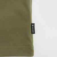 Snow Peak NSD Back Logo T-Shirt in Olive thumbnail