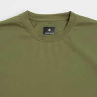 Snow Peak NSD Back Logo T-Shirt in Olive thumbnail