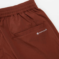 Snow Peak NSD Easy Shorts - Brown thumbnail