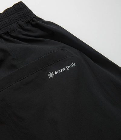 Snow Peak NSD Easy Wide Pants in Black