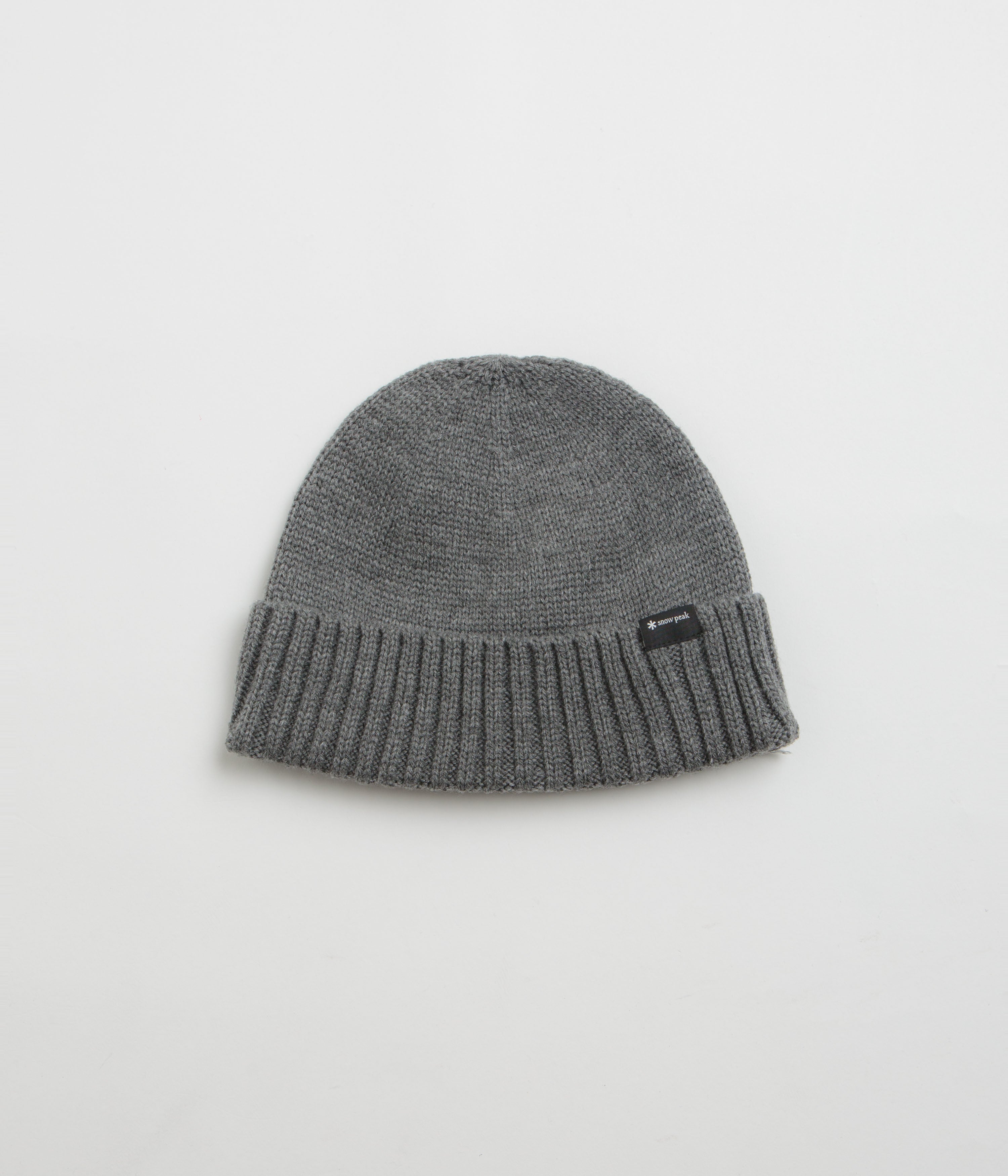 Snow Peak NSD Knit Beanie in Charcoal